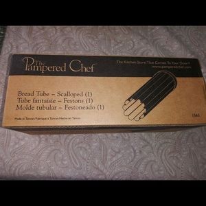 Pampered chef bread scallop tube